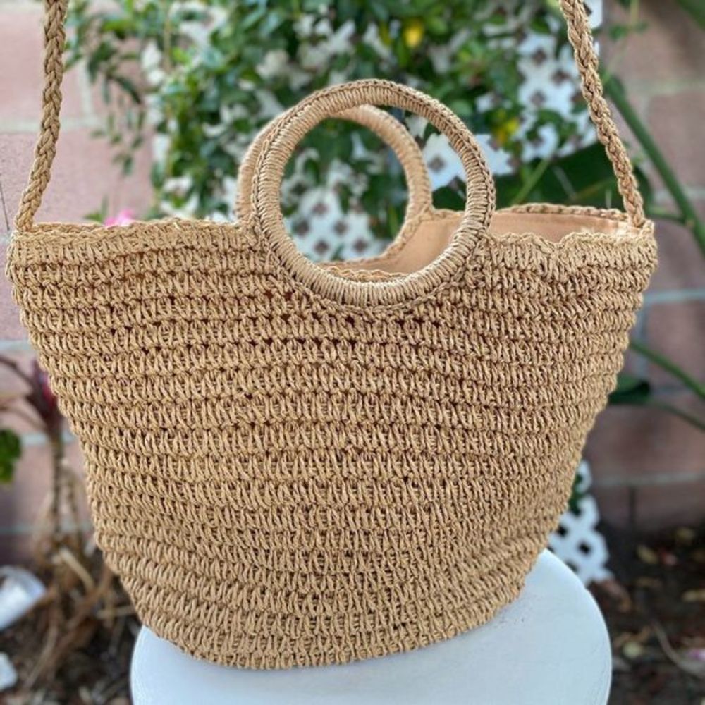 Crochet vacay summer crossbody bag